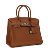 Pre-owned Hermes 3 en 1 Birkin 30 Gold Togo and Swift Palladium Hardware - Thumbnail View 2