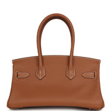 Hermes Shoulder Birkin Light 29 Gold Evercolor Palladium Hardware - Thumbnail View 4