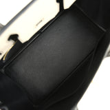Hermes Special Order (HSS) Birkin 30 Craie and Black Epsom Brushed Gold Hardware
