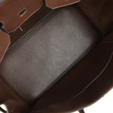 Pre-owned Hermes Birkin 35 Cacao Clemence Gold Hardware - Thumbnail View 8