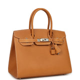 Hermes Birkin Sellier 30 Naturel Sable Vache Naturel Graine Palladium Hardware