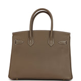 Hermes Birkin 30 Etoupe Epsom Gold Hardware