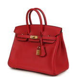 Hermes Birkin 25 Rouge Piment Swift Gold Hardware - Thumbnail View 5