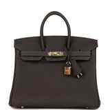Hermes Birkin 25 Bai-Brun Togo Permabrass Hardware