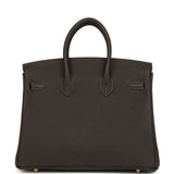 Hermes Birkin 25 Bai-Brun Togo Permabrass Hardware