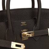 Hermes Birkin 25 Bai-Brun Togo Permabrass Hardware