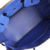 Hermes Birkin 35 Bleu Electric Togo Gold Hardware