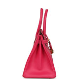 Pre-owned Hermes Birkin 30 Rose Tyrien Epsom Gold Hardware