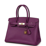Hermes Birkin 30 Anemone Epsom Gold Hardware