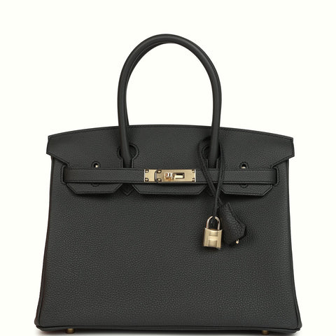 Hermes Birkin 30 Plomb Togo Permabrass Hardware