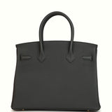 Hermes Birkin 30 Plomb Togo Permabrass Hardware
