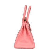 Hermes Birkin 30 Rose Confetti Epsom Palladium Hardware