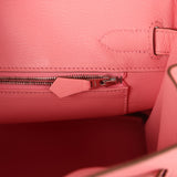 Hermes Birkin 30 Rose Confetti Epsom Palladium Hardware