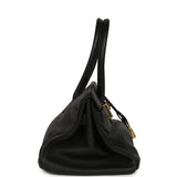 Vintage Hermes Shoulder Birkin 42 JPG Black Clemence Gold Hardware - Thumbnail View 3