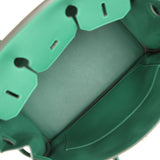 Hermes Birkin 35 Vert Moyen Togo Palladium Hardware