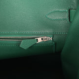 Hermes Birkin 35 Vert Moyen Togo Palladium Hardware