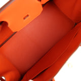 Hermes Birkin 30 Feu Togo Gold Hardware