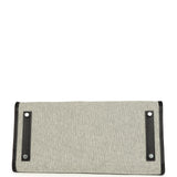 Hermes Birkin 35 A L'Envers Black-Ecru Toile H Canvas and Black Volupto Palladium Hardware