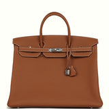 Hermes Birkin 40 Gold Togo Palladium Hardware