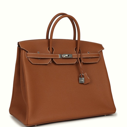 Hermes Birkin 40 Gold Togo Palladium Hardware