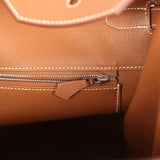 Hermes Birkin 40 Gold Togo Palladium Hardware