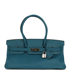 Vintage Hermes Shoulder Birkin 42 JPG Cobalt Togo Palladium Hardware