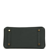 Hermes Birkin 25 Vert Fonce Togo Gold Hardware