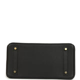 Hermes Birkin 30 Black Togo and Matte Alligator Touch Gold Hardware