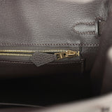Hermes Birkin 25 Bai-Brun Togo Permabrass Hardware