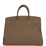 Hermes Birkin 35 Etoupe Togo Gold Hardware - Thumbnail View 4