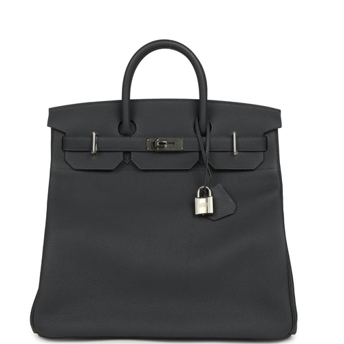 Hermes HAC Birkin 40 Ardoise Togo Palladium Hardware