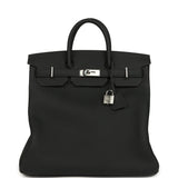 Hermes HAC Birkin 40 Black Togo Palladium Hardware