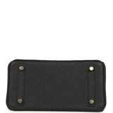 Hermes Birkin 25 Black Togo Gold Hardware