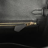 Hermes Birkin 25 Black Togo Gold Hardware