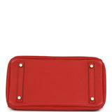 Pre-owned Hermes Birkin 30 Rouge Tomate Togo Gold Hardware