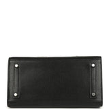 Hermes Birkin Sellier 20 “Bouclerie Moderne Casaque” Black Chevre Chamkila Palladium Hardware - Thumbnail View 6