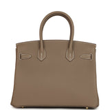 Hermes Birkin 30 Etoupe Togo Brushed Gold Hardware - Thumbnail View 4