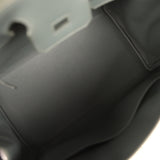 Hermes Birkin 25 Ecru-Vert Amande Toile H Canvas and Vert Mangrove Swift Palladium Hardware