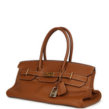 Vintage Hermes Shoulder Birkin 42 JPG Gold Clemence Gold Hardware - Thumbnail View 5