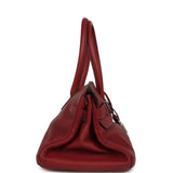 Vintage Hermes Shoulder Birkin 42 JPG Rouge H Clemence Palladium Hardware - Thumbnail View 3