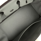 Hermes Birkin 25 Gris Mouette Togo Gold Hardware