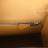 Pre-owned Hermes Birkin Sellier 25 Bronze Dore Madame Palladium Hardware - Thumbnail View 9
