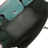 Pre-owned Hermes Birkin 30 Vert Cypress Chevre de Coromandel Gold Hardware - Thumbnail View 8