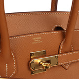 Pre-owned Hermes Birkin 30 Gold Epsom Gold Hardware - Thumbnail View 7