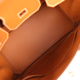Pre-owned Hermes Birkin 30 Gold Epsom Gold Hardware - Thumbnail View 8