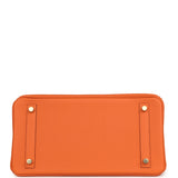Hermes Birkin 30 Orange Togo Gold Hardware
