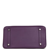 Pre-owned Hermes Birkin 30 UItraviolet Clemence Palladium Hardware - Thumbnail View 6
