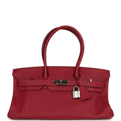 Vintage Hermes Shoulder Birkin 42 JPG Rubis Togo Palladium Hardware