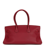 Vintage Hermes Shoulder Birkin 42 JPG Rubis Togo Palladium Hardware - Thumbnail View 4