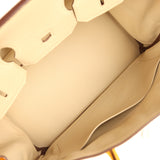 Hermes Special Order (HSS) Birkin 35 Soleil and Parchemin Togo Palladium Hardware - Thumbnail View 8